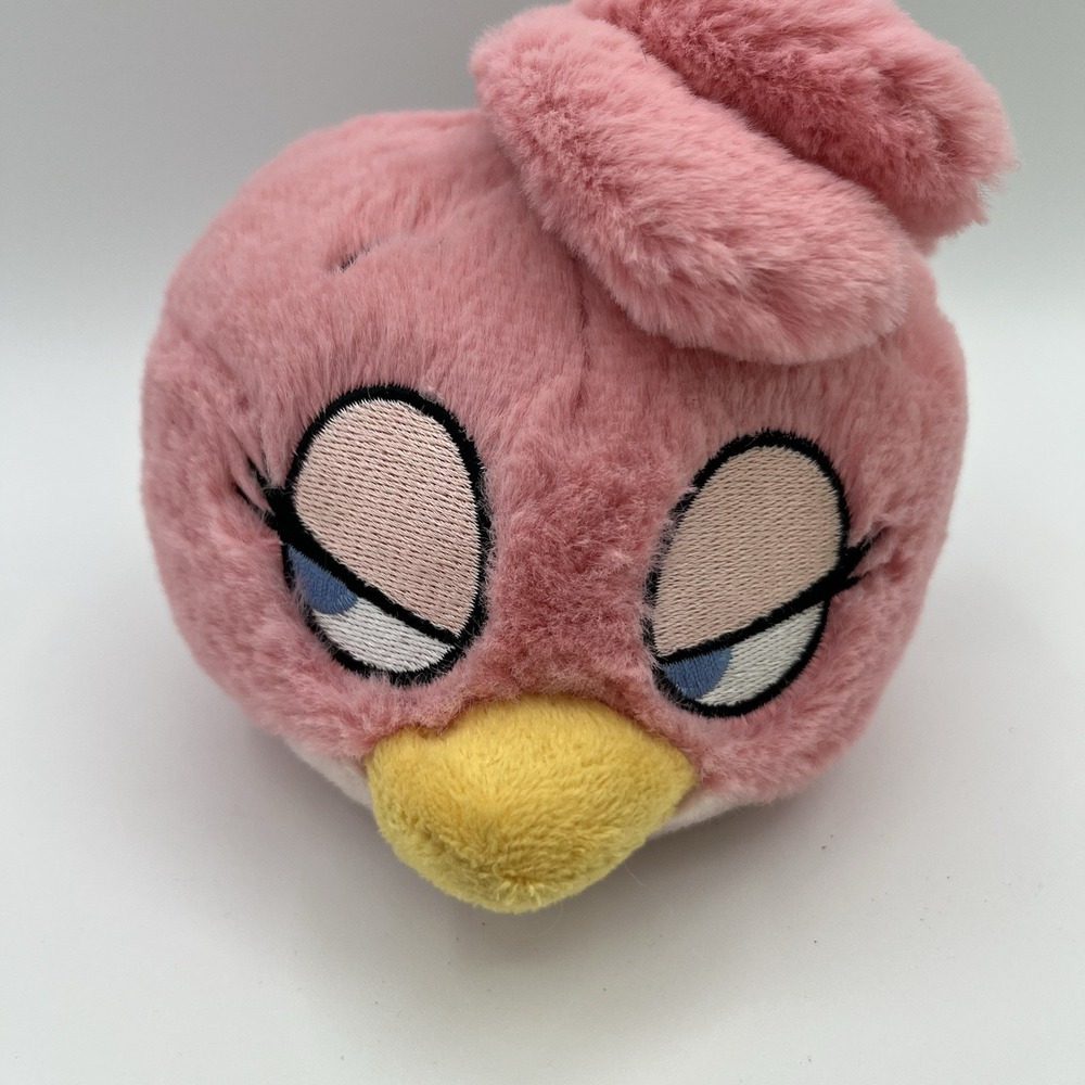 Angry Birds Lot of 3 Plush Red Pink Stella Green Terence Commonwealth NO SOUNDS - Picture 3 of 16